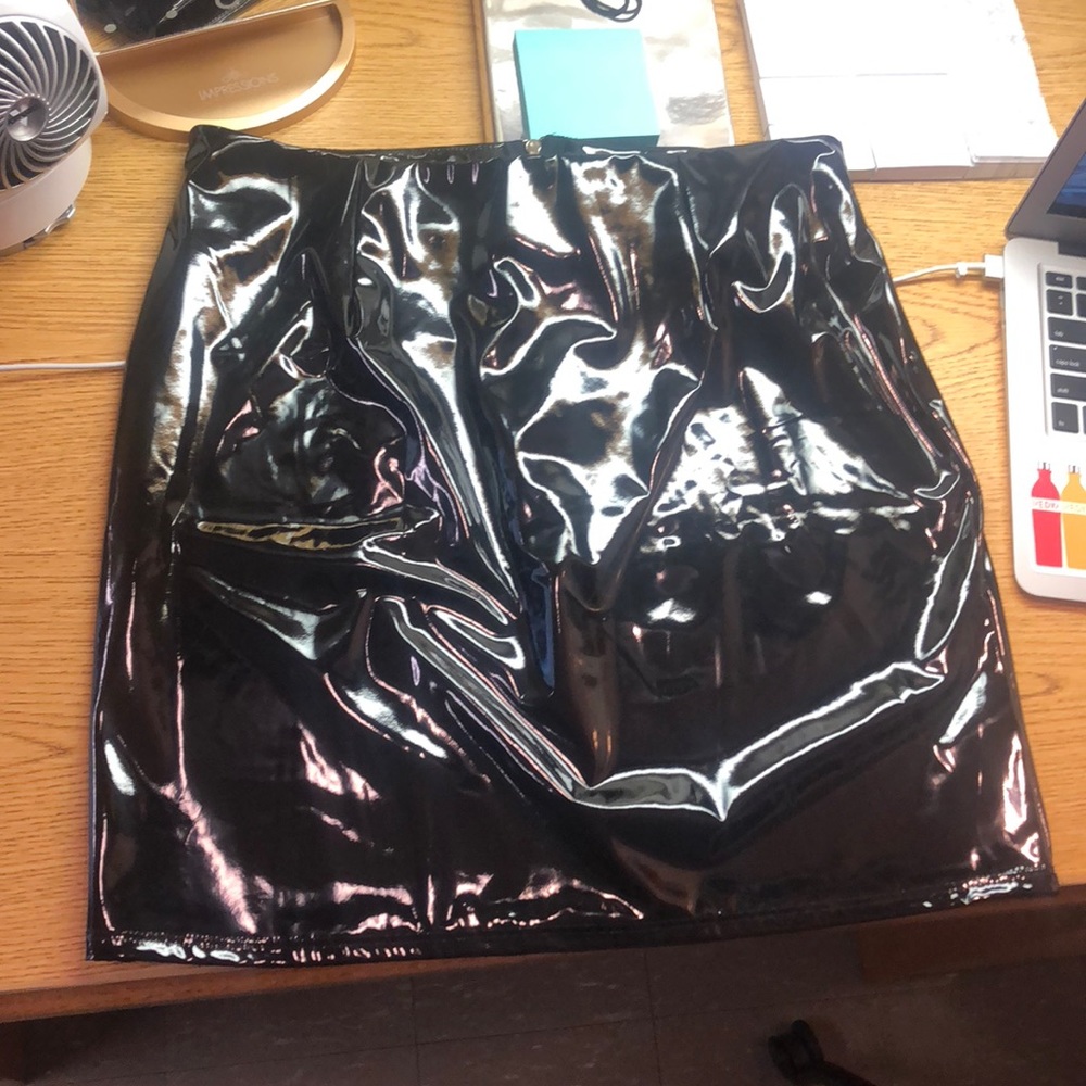 black “boot camp skirt”
